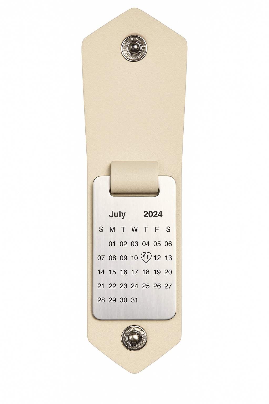 Llavero de Cuero Personalizado