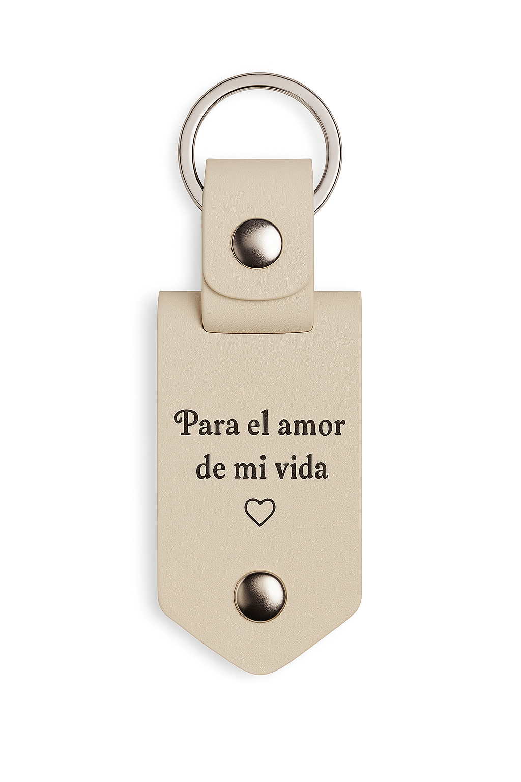 Llavero de Cuero Personalizado
