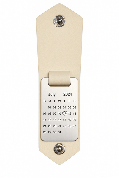 Llavero de Cuero Personalizado