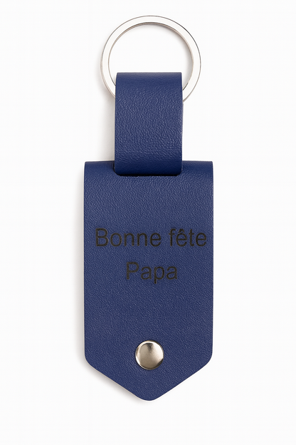 Llavero de Cuero Personalizado