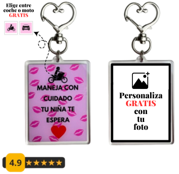 Llavero parejas Personalizable